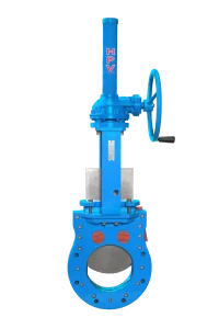 KS Series Knife Gate Valve (front angle)